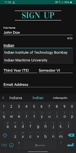Notes Screen 2