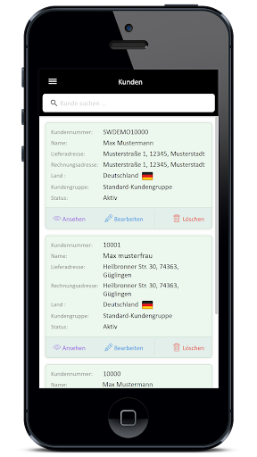 Backend-App for Shopware