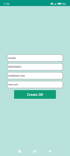 QR Code Generator Screen 2