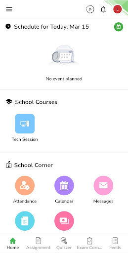 Android application WISDOM PUBLIC SCHOOL, ALIGARH screenshort