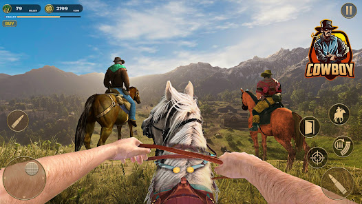West Cowboy Horse Riding Game  screenshots 1