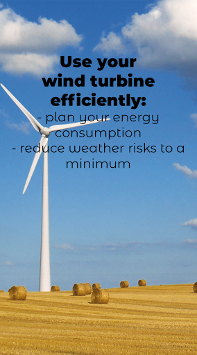 Android application My Wind Turbine screenshort