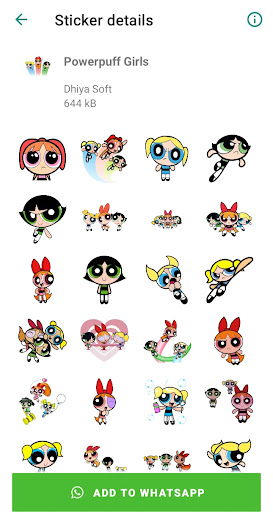 Cartoon Stickers Screen 3