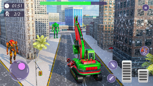 Heavy Excavator Robot Game 2.23 screenshots 10