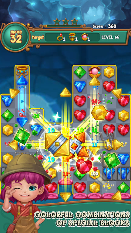 Jewels fantasy MOD APK 02