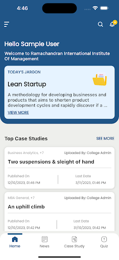 Android application RIIM Pune B Smart screenshort