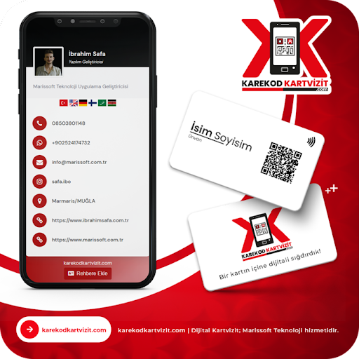Android application Karekod Dijital Kartvizit screenshort