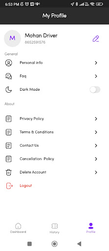 Dhan Choliya Driver Screenshot