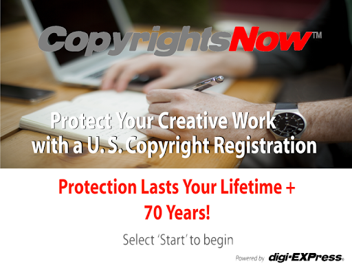 CopyrightsNow Screen 3