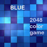 BLUE - Color 2048 Puzzle Game icon