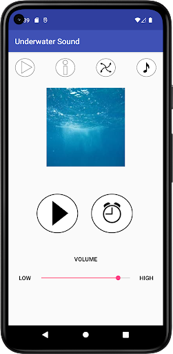 Android application Underwater Sound screenshort