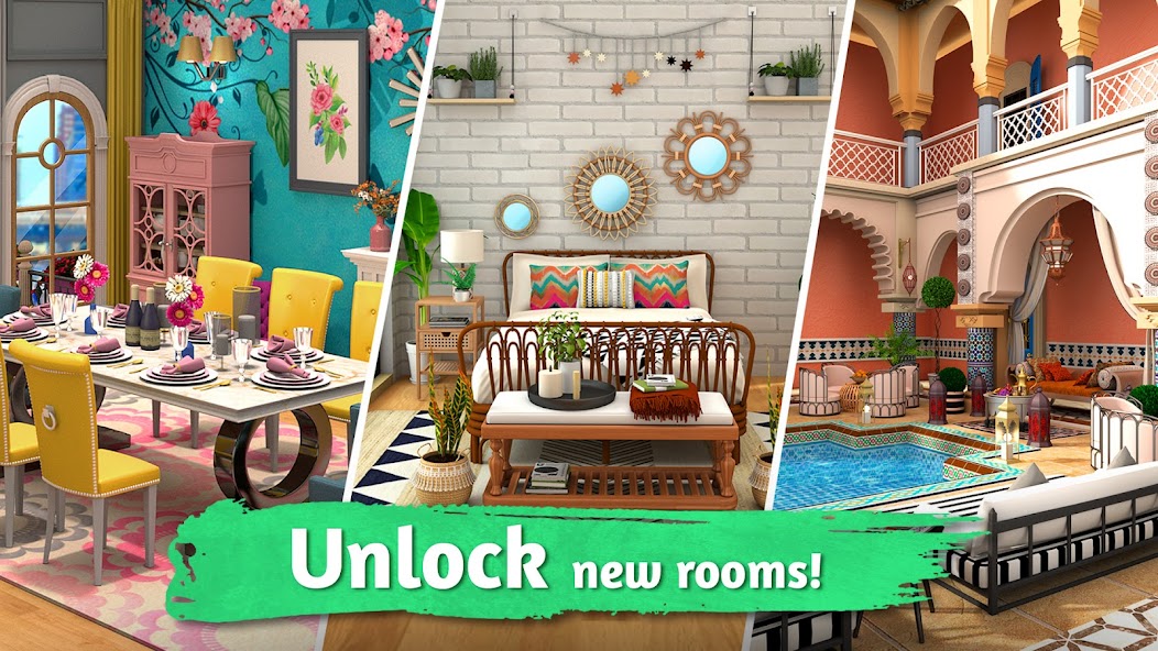 My Home Design - House Game 1.5.4 APK + Mod (Unlimited money) untuk android