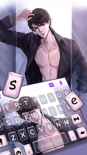 Hot Muscle Man Keyboard Backgr Screen 2