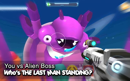 Galaxy Gunner: The Last Man St Screenshot
