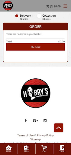 Harrys Fish and Chips Screen 3
