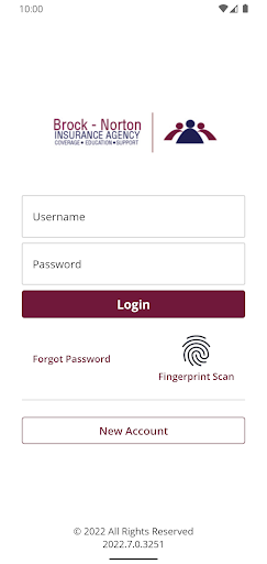 Android application Brock-Norton Insurance Online screenshort