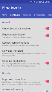 FingerSecurity Screenshot