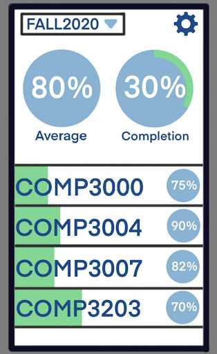CU Grade Tracker Screenshot 2 - AppWisp.com