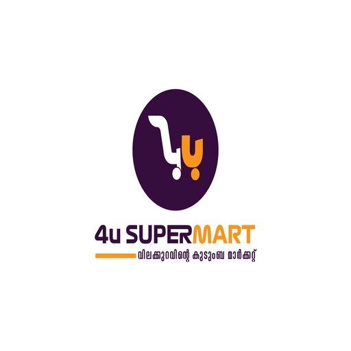 4u Super Mart logo