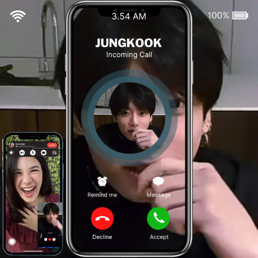 BTS JUNGKOOK CHAT VIDEOCALL for PC / Mac / Windows 11,10,8,7 - Free ...
