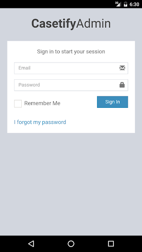 Android application CTG Admin App screenshort
