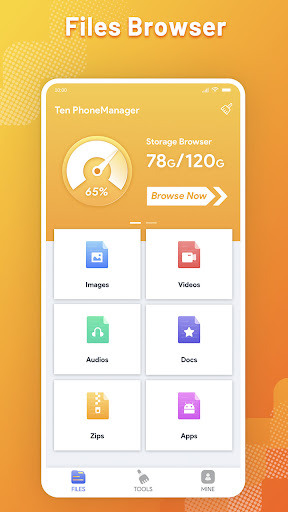 Android application Ten PhoneManager screenshort