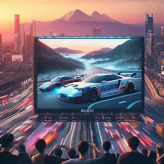 911 GT2 Drift Simulator - Screenshot 2