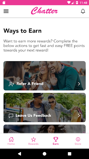 Chatter Rewards Screen 2