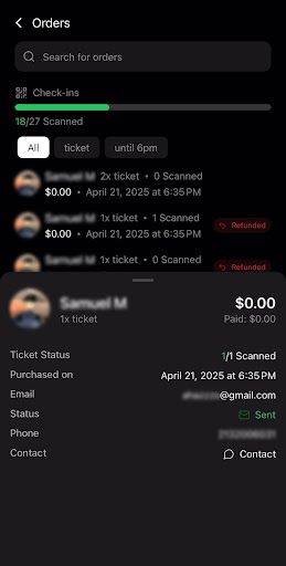 Bubbl Ticket Scanner