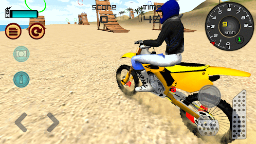 Jogo Motocross Beach Game: Bike Stunt Race no Jogos 360