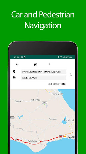 Cyprus Offline Map and Travel Screen 2