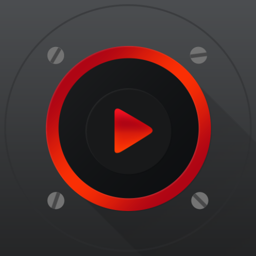PlayerPro Red Fusion Skin Logo