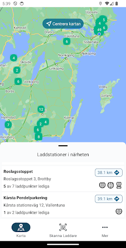 Android application Milepost screenshort