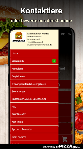 V I P Burger Eckental Screen 3