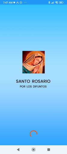 Android application Santo Rosario para Difuntos screenshort