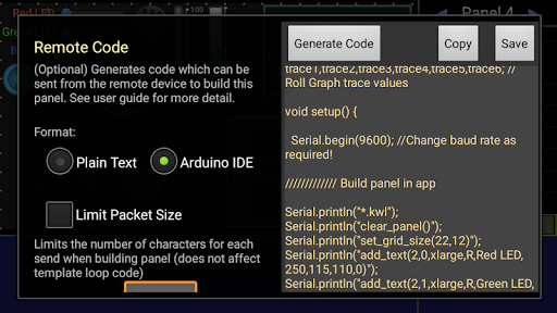Screenshot of Bluetooth Electronics