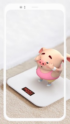 Cute Pig Wallpaperのおすすめ画像1