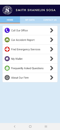 Smith Shanklin Sosa Injury App Screen 2