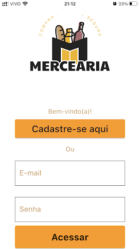 Android application Mercearia Market screenshort