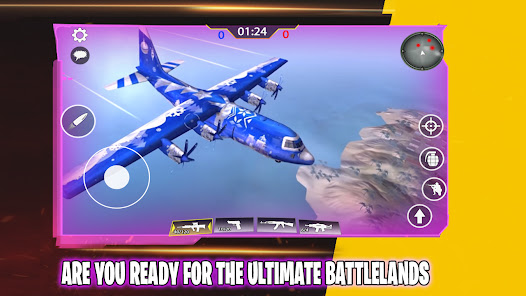 Fort Squad Battle Royale Games 1.0 APK + Мод (Unlimited money) за Android