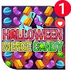 Halloween merge candy icon
