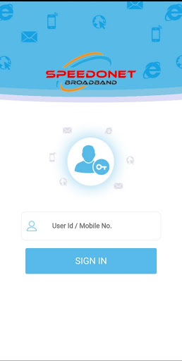 Android application Speedonet Broadband screenshort