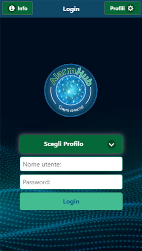 Android application Alarm Hub screenshort