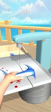 #1. Fish Cutting (Android) By: Genza Games