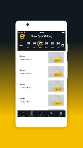 Novo Gym Welling Screen 2