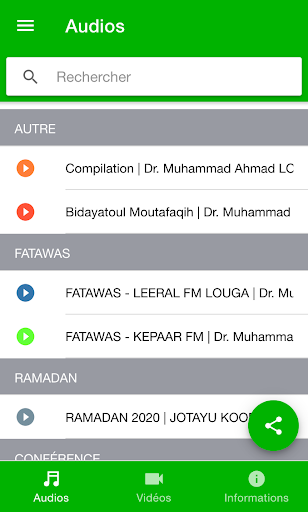 Android application Dr Mouhammad Ahmad LO screenshort