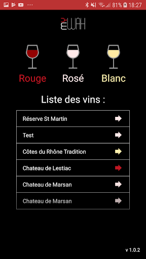 Android application Mywah Tag screenshort