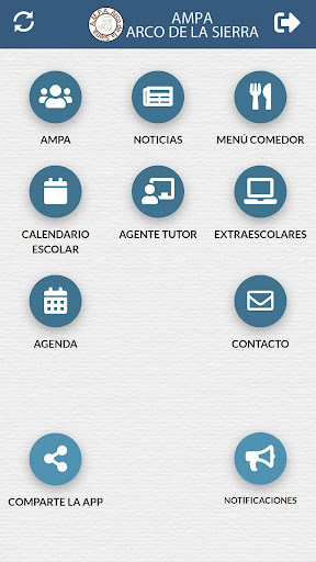 Android application AMPA CEIP ARCO DE LA SIERRA screenshort