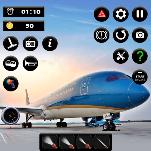 Flight Pilot Plane Wash Game 1.6.1 Icon