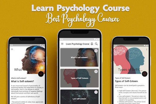 Android application Learn Psychology Course screenshort
